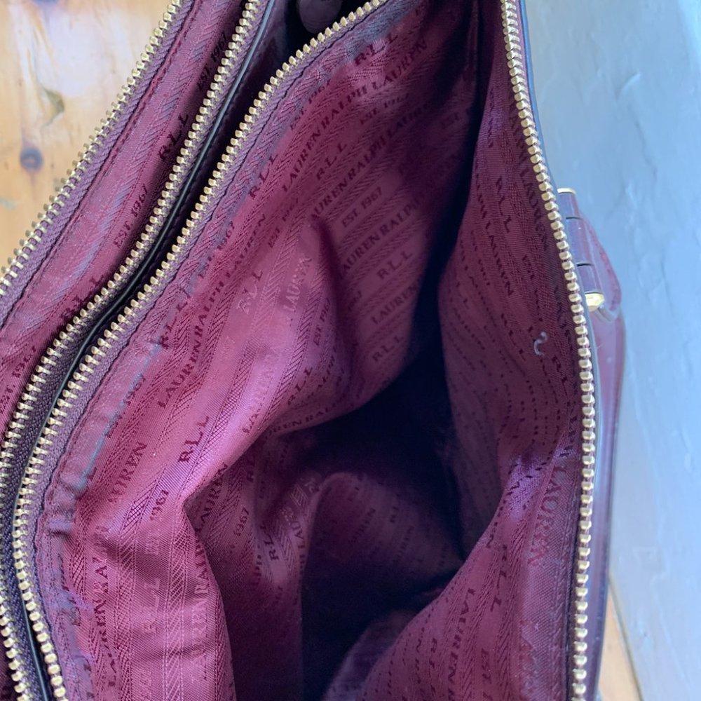 Ralph Lauren Taylor Double Zip Shopper - Picture 5 of 6